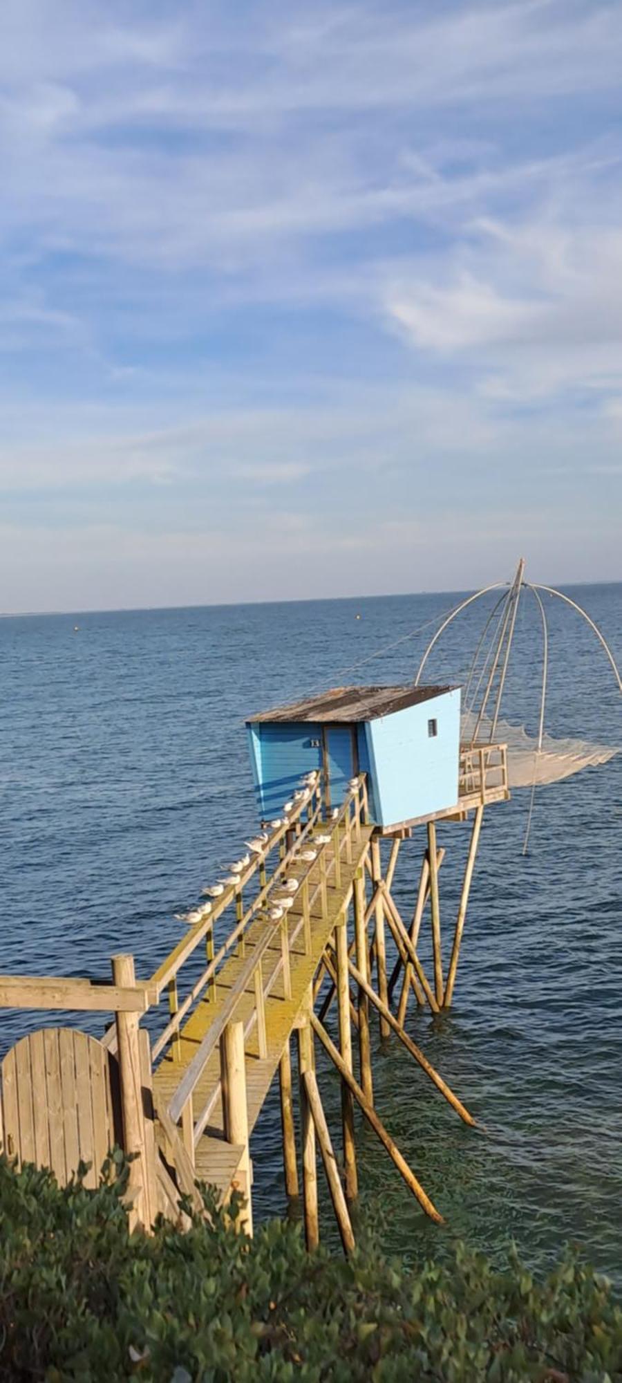 Le Chalet De Laura Pornic Rom bilde
